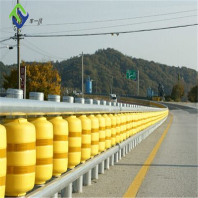 Rào chắn con lăn an toàn bằng thép Dầm chữ W mạ kẽm cho đường cao tốc lan can